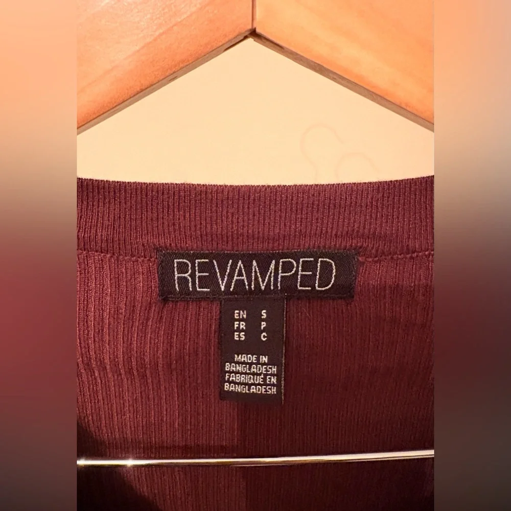 Revamped Brown Knit Sweater - Picture 4 of 4